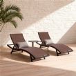 Fauteuil réglable en textilène de fer - 11D14N