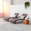 Fauteuil réglable en textilène de fer - 11D14N