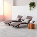Fauteuil réglable en textilène de fer - 11D14N