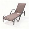Chaise longue d'extérieur avec accoudoirs incurvés - 11D25E