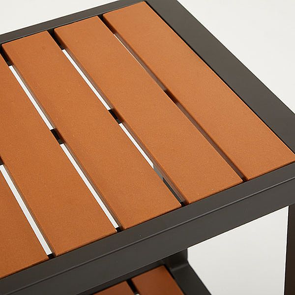 Ensemble de cuisine extérieure en aluminium avec porte en textilène - 11D13B