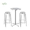 Ensemble de bar extérieur en aluminium 3 pièces - 10B01U