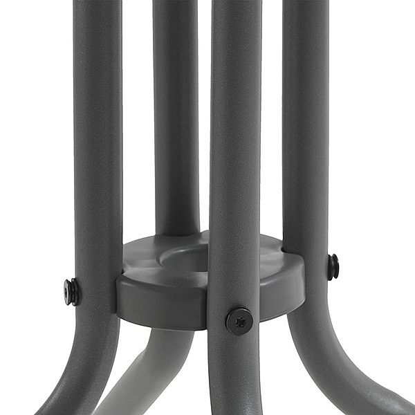 Ensemble de meubles de bistrot en rotin avec table ronde et chaises - 10B01X