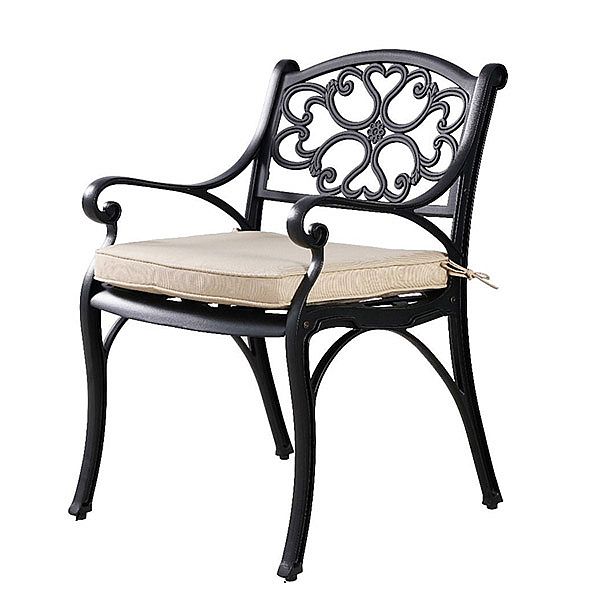 Ensemble bistro de patio en fonte d'aluminium 3 pièces - 10B02F