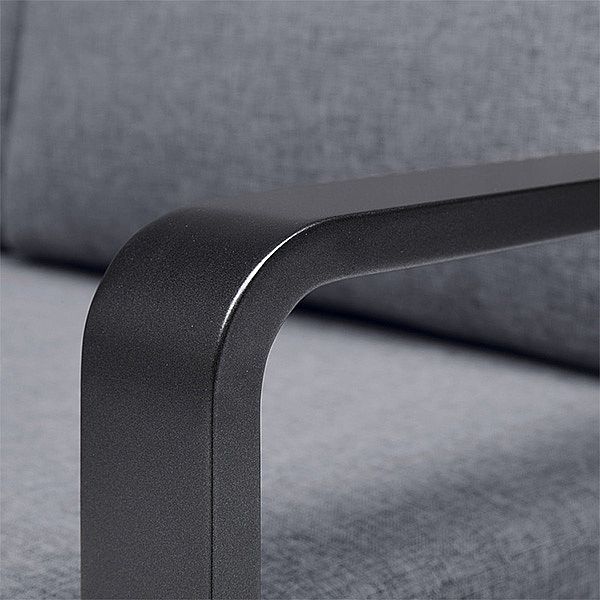 Ensemble de canapé en fonte d'aluminium avec table et tabouret - 11C01F