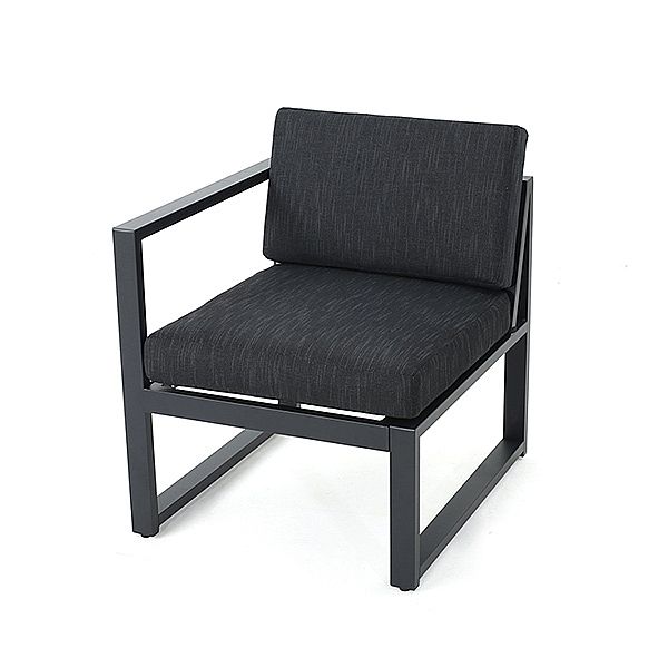 Canapé d'extérieur en forme de V en aluminium 4 pièces - 11C01H