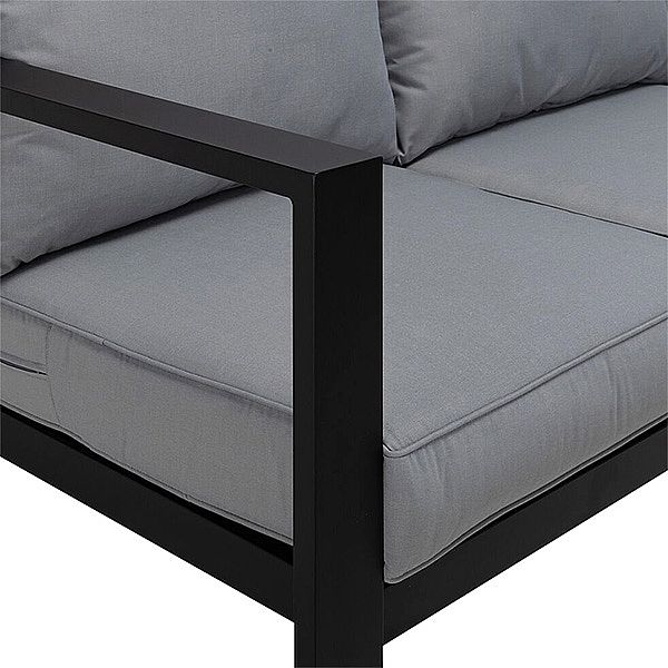 Canapé modulable d'extérieur en aluminium 5 places - 11C01I