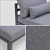 Ensemble de meubles de luxe en aluminium avec coussin - 11C01Q
