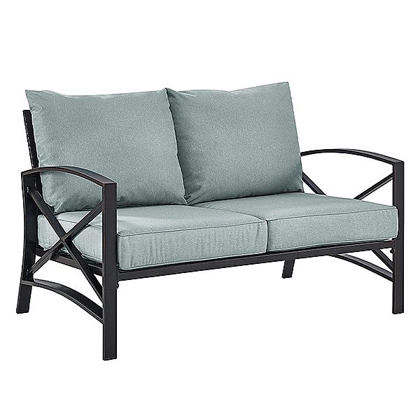 Ensemble de conversation 4 pièces en métal et aluminium - 11C01S