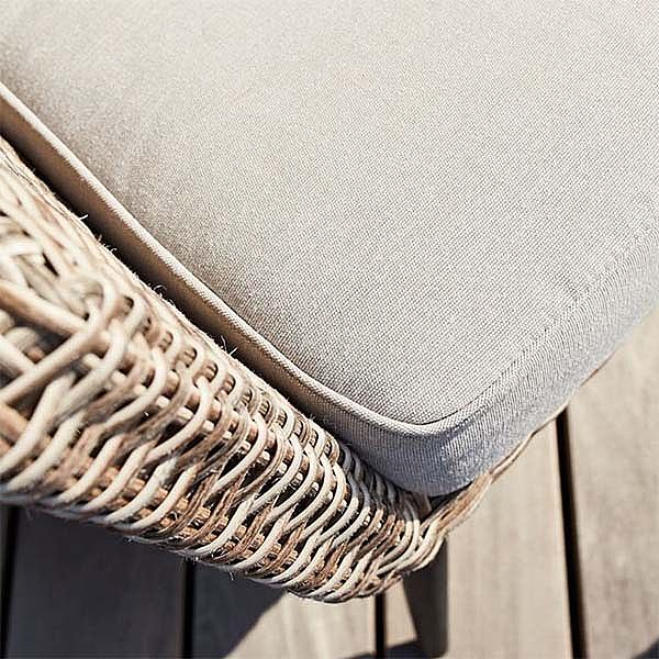 Canapé de luxe moderne en rotin de style français, meubles de jardin - 10C01P