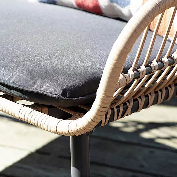 Meubles de jardin en rotin et osier 4 places - 10C01S