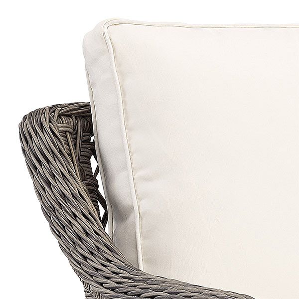 4 Piece PE Wicker Garden Ensemble de meubles de canapé - 10C01Y