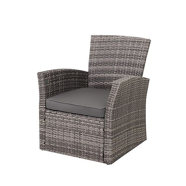 Ensemble de patio de meubles d'extérieur en rotin et osier étanche - 10C02A