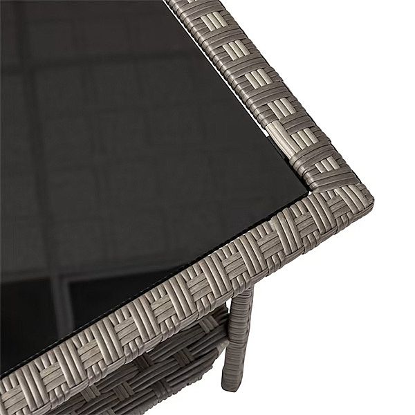 Canapé de jardin moderne de luxe en rotin et osier PE - 10C02B