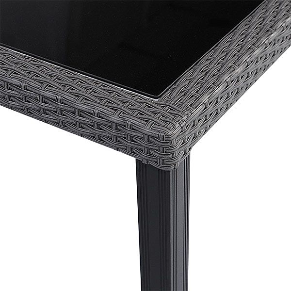 Meubles de jardin d'extérieur en osier 4 pièces - 10C02H