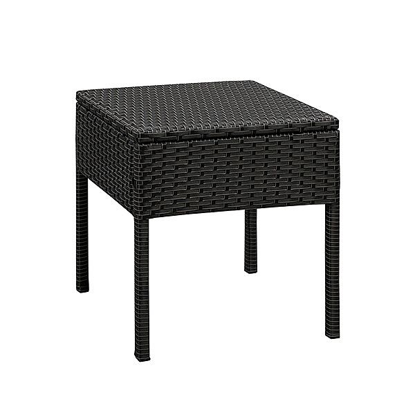 Ensemble table et chaises d'extérieur en osier 3 pièces - 10C02P