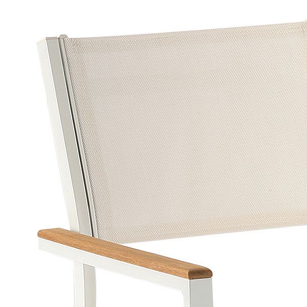 Ensemble table et chaises de salle à manger 5 pièces en textilène pour l'extérieur - 11D01C