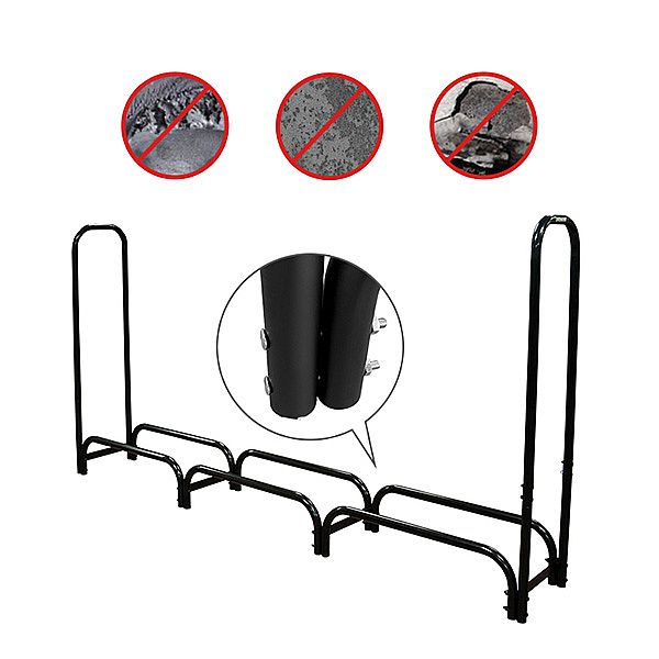 Rack de bois de chauffage extérieur Rack de stockage en bois en gros - 12H01A