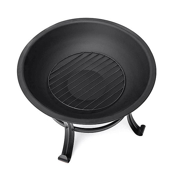 Vente en gros de foyer extérieur de jardin en acier à bois - 10H01H