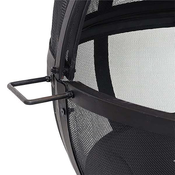 Foyer extérieur à billes enflammées Sphère - 10H01I