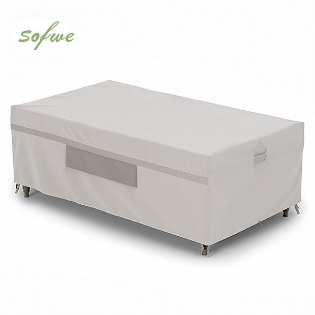 Grandes housses rectangulaires de table à manger en gros avec aération - 90A39A