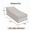 Housses de bain de soleil en gros avec tissu Oxford 600D - 90A42A