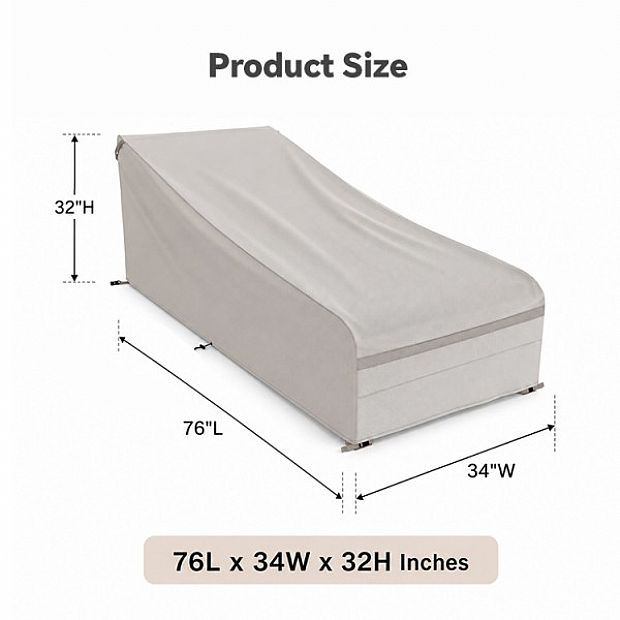 Housses de bain de soleil en gros avec tissu Oxford 600D - 90A42A