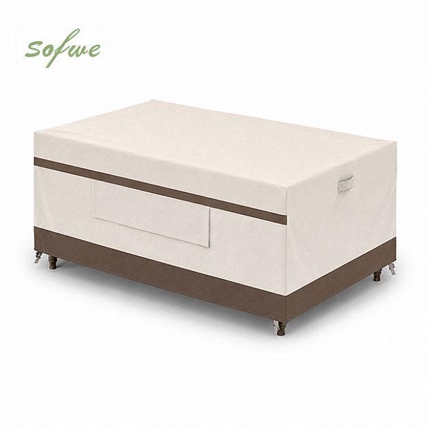 Housses rectangulaires bicolores pour tables en vrac - 91A05A