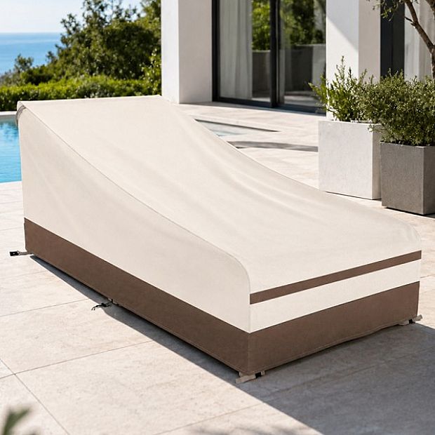 Housses bicolores de bain de soleil en gros - 91A07A