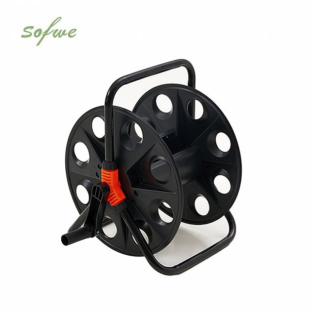 Support de tuyau d’arrosage en gros de 40 à 60 m avec manivelle pliable - 10Z01B