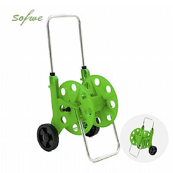 Chariot Porte-Tuyau de Jardin de 60 m en...