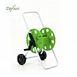 Chariot Porte-Tuyau de Jardin Portable de 50 m en Gros avec Roues et Manivelle - 10Z01D