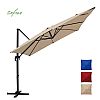 Commerce de gros de taille LuxuBig Parapluie extérieur Patio Parasol Parapluie en porte-à-faux - 11U01A