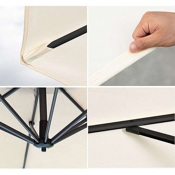 Vente en gros de parapluie suspendu de jardin extérieur - 11U02B