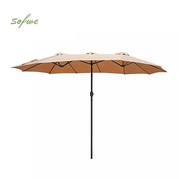 Vente en gros de parasols de marché de patio à double face de 15 pieds - 12U01O