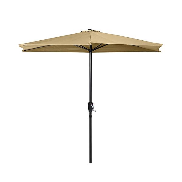 Patio demi-parapluie extérieur balcon demi-rond parapluie en gros - 12U01Q