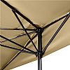 Patio demi-parapluie extérieur balcon demi-rond parapluie en gros - 12U01Q