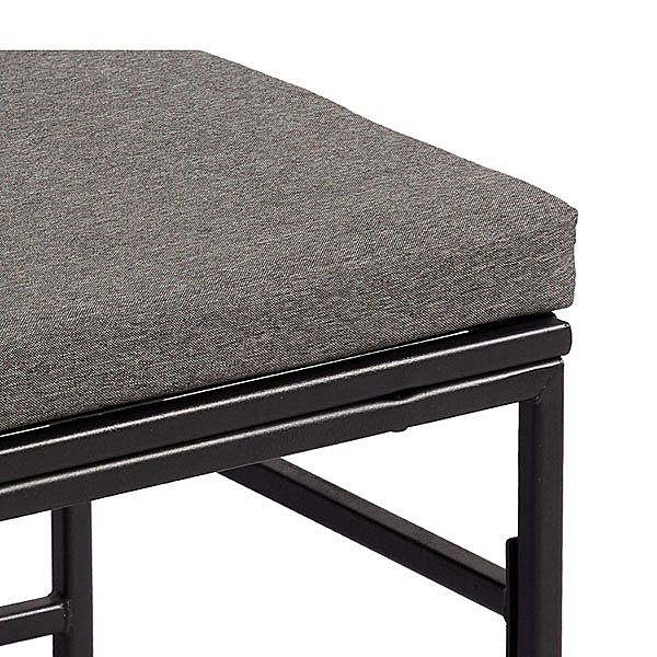 Chaises en corde et sets de table en rotin tressé quatre pièces - 10D01B