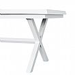 Table de salle à manger extensible en aluminium pour jardin et terrasse - 11D04Z