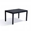 Ensemble table de salle à manger pliante extensible en aluminium - 11D05I