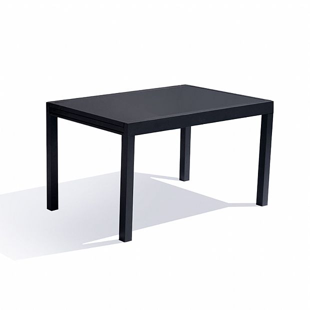 Ensemble table de salle à manger pliante extensible en aluminium - 11D05I