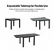 HF Patios Table à Manger Extensible en Aluminium pour Extérieur en Gros pour Mobilier de Terrasse et de Jardin - 11D08A
