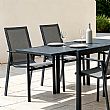 HF Patios Table à Manger Extensible en Aluminium pour Extérieur en Gros pour Mobilier de Terrasse et de Jardin - 11D08A