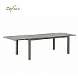 Table de Repas Extensible en Aluminium avec Plateau à Lattes pour Terrasse en Gros - 11D08B