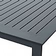 Table de salle à manger extensible pliante en aluminium en forme de papillon - 11D08M