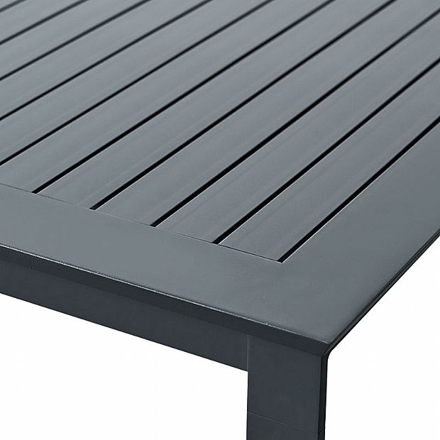 Table de salle à manger extensible pliante en aluminium en forme de papillon - 11D08M