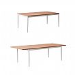 Table à rallonge d'extérieur en aluminium avec plateau papillon - 11D15K