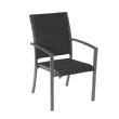 Ensemble de salle à manger d'extérieur 7 pièces en aluminium gris - 11D01A