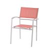 Ensemble de salle à manger d'extérieur 6 pièces en aluminium vert - 11D01D