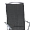 Table et chaises de jardin en aluminium toutes saisons - 11D01F